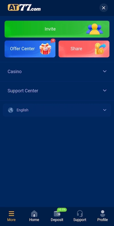 AT77.COM Game Online Earning App In Pakistan Free Download