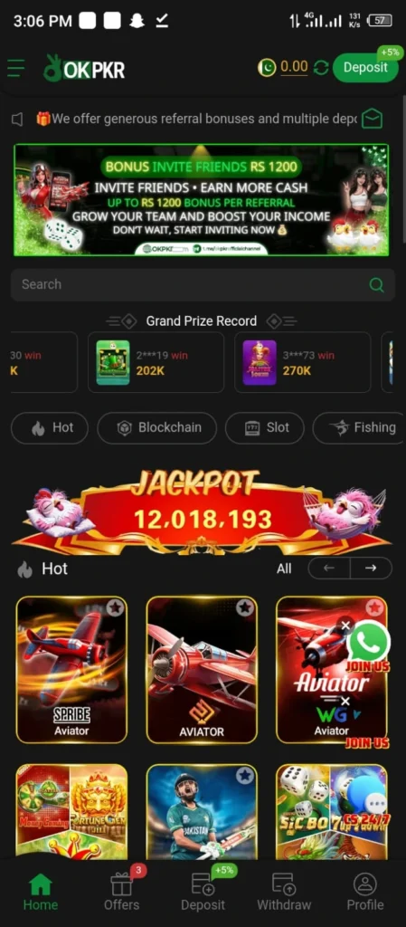 OKPKR Game App Download 2026 Easy Real Money Earning