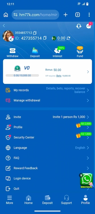 HM77 Game Real Money Earning App in Pakistan (2026)