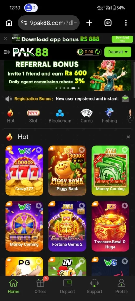 PAK88 Game Real Money Online Gaming Platform (2026)