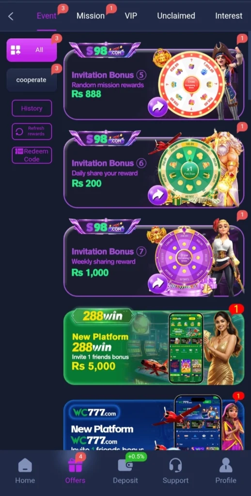 S98 Game Download Pakistan New Earning App 2026