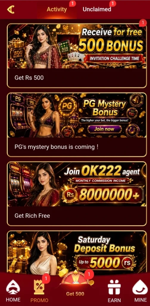 OK22Game APK Download Play And Earn Cash on Android
